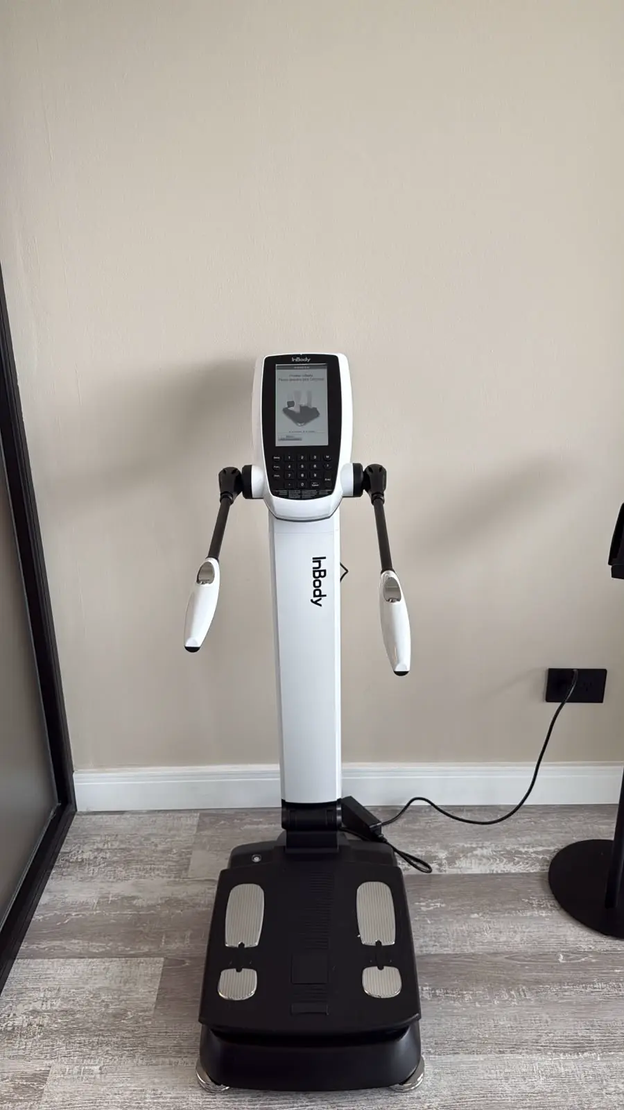 Equipo InBody para medir la composición corporal